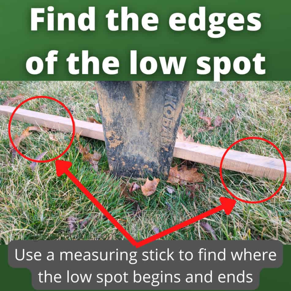 Fix Low Spots & Ruts In Your Lawn Quickly and Permanently GrowIt BuildIT