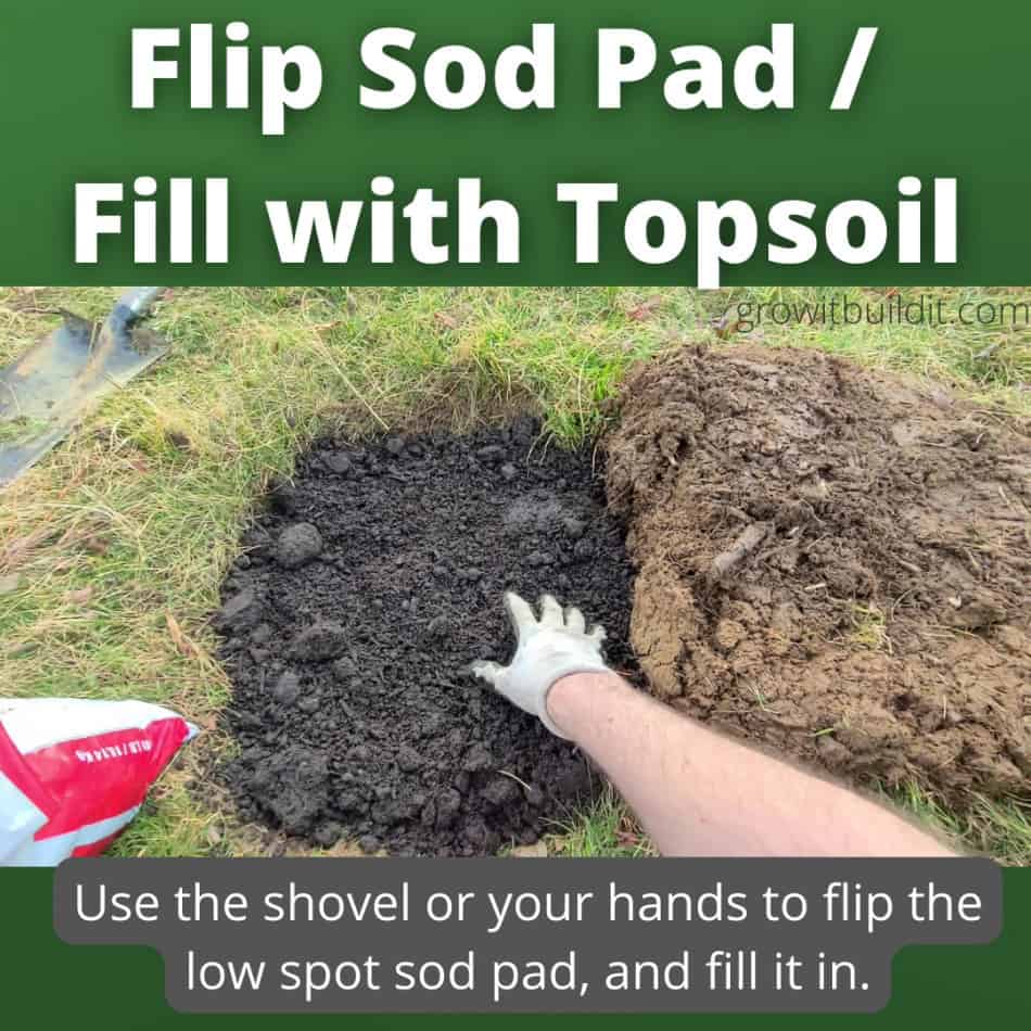 Fix Low Spots & Ruts In Your Lawn Quickly and Permanently GrowIt BuildIT