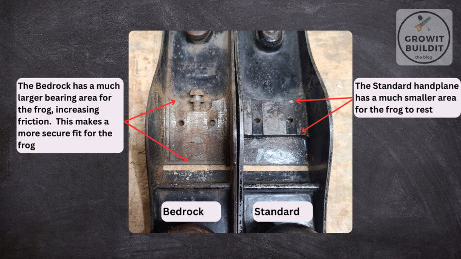 Stanley Bedrock plane Sole Frog