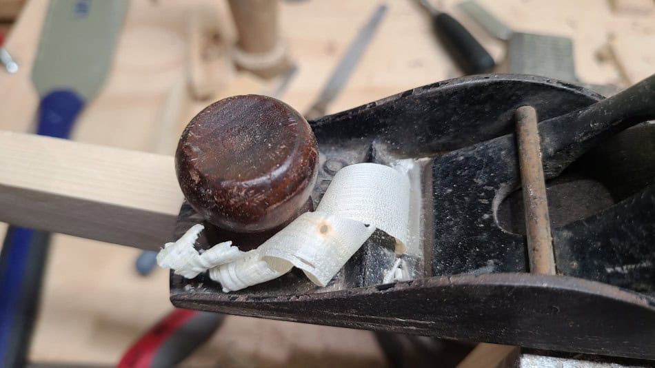 block plane cutting