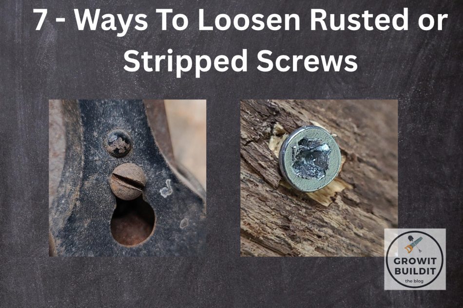 stripped rusted screws