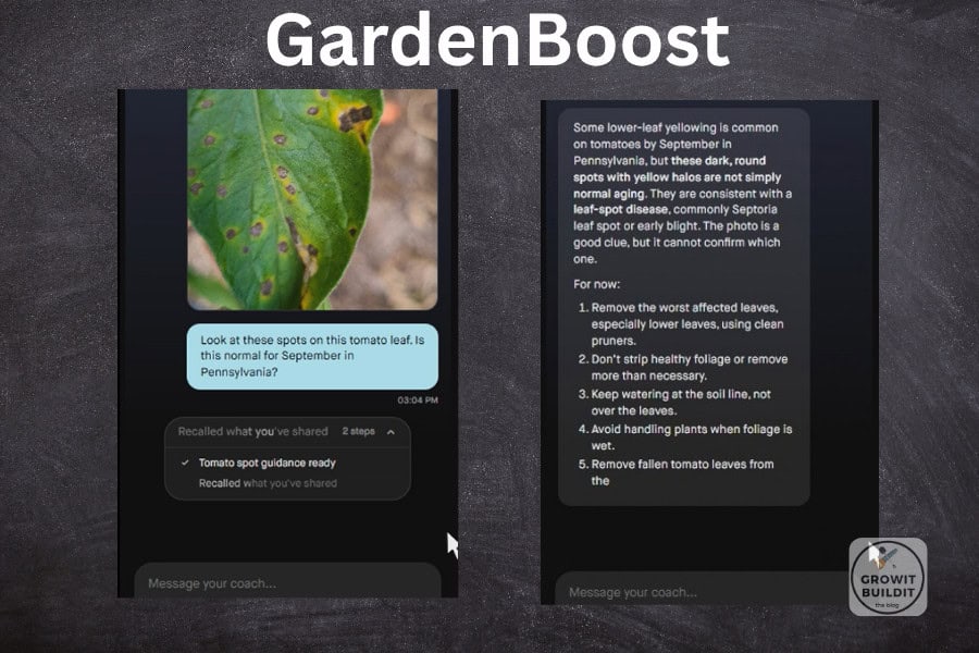 AI gardening app